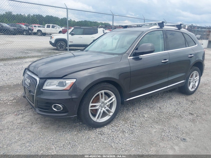 2015 Audi Q5 VIN WA1LFAFP9FA085178 IAAI salvage auction — NORMAL WEAR, Clear (Georgia), sold $3,075 on 2026-07-24 (photo 2)