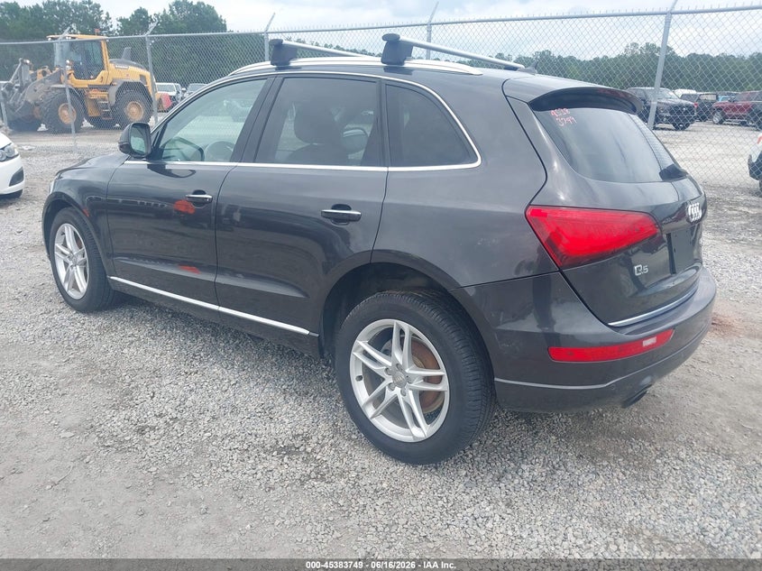 2015 Audi Q5 VIN WA1LFAFP9FA085178 IAAI salvage auction — NORMAL WEAR, Clear (Georgia), sold $3,075 on 2026-07-24 (photo 3)