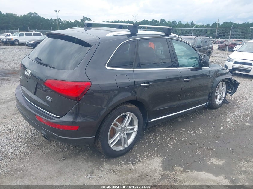 2015 Audi Q5 VIN WA1LFAFP9FA085178 IAAI salvage auction — NORMAL WEAR, Clear (Georgia), sold $3,075 on 2026-07-24 (photo 4)