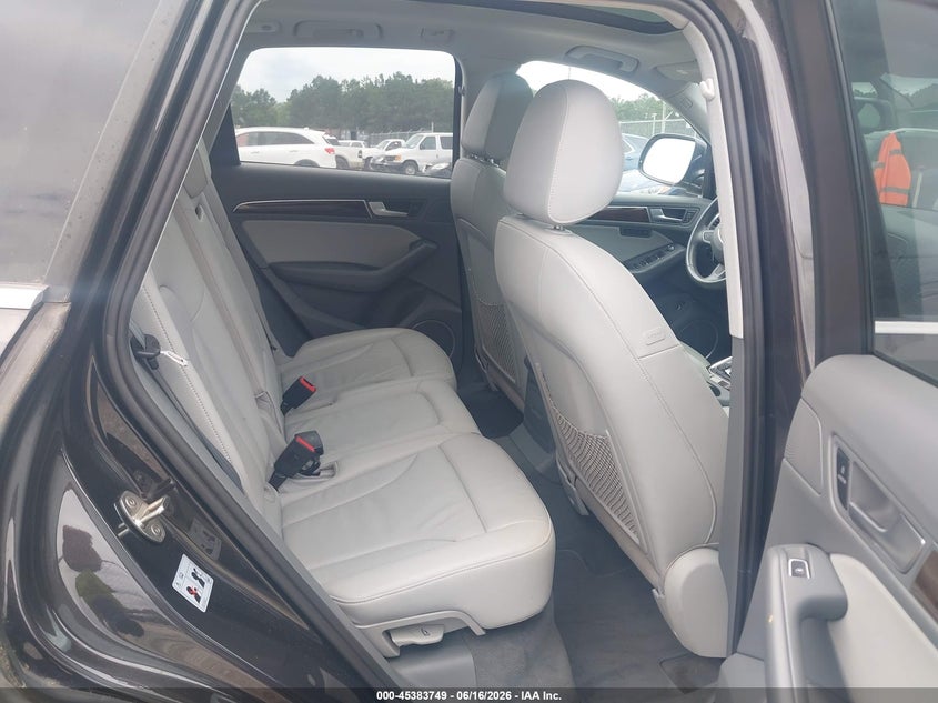 2015 Audi Q5 VIN WA1LFAFP9FA085178 IAAI salvage auction — NORMAL WEAR, Clear (Georgia), sold $3,075 on 2026-07-24 (photo 8)