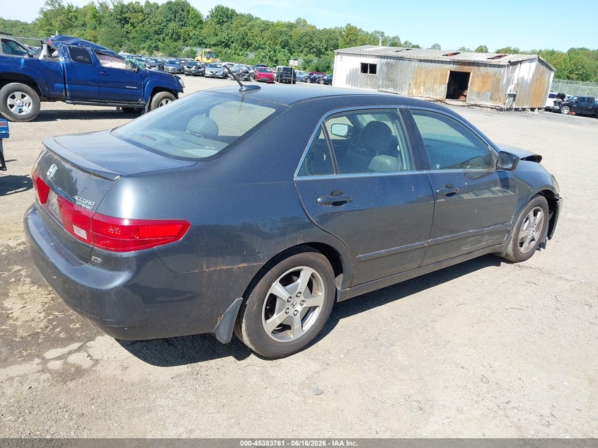 2005 Honda Accord VIN JHMCN36585C018642 IAAI salvage auction — FRONT END, Clear (Virginia), sold $25 on 2026-07-30 (photo 4)