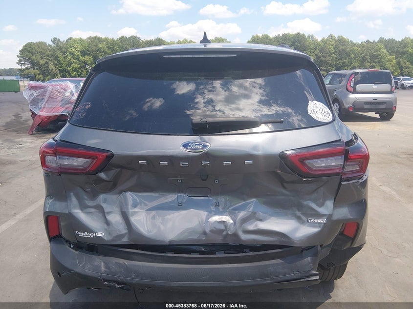 2024 Ford Escape VIN 1FMCU0E1XRUA20650 IAAI salvage auction — REAR END, Salvage Title, sold $12,300 on 2026-07-30 (photo 6)