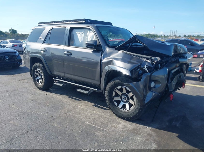 2019 Toyota 4runner VIN JTEBU5JR6K5652808 — IAAI salvage auction photo