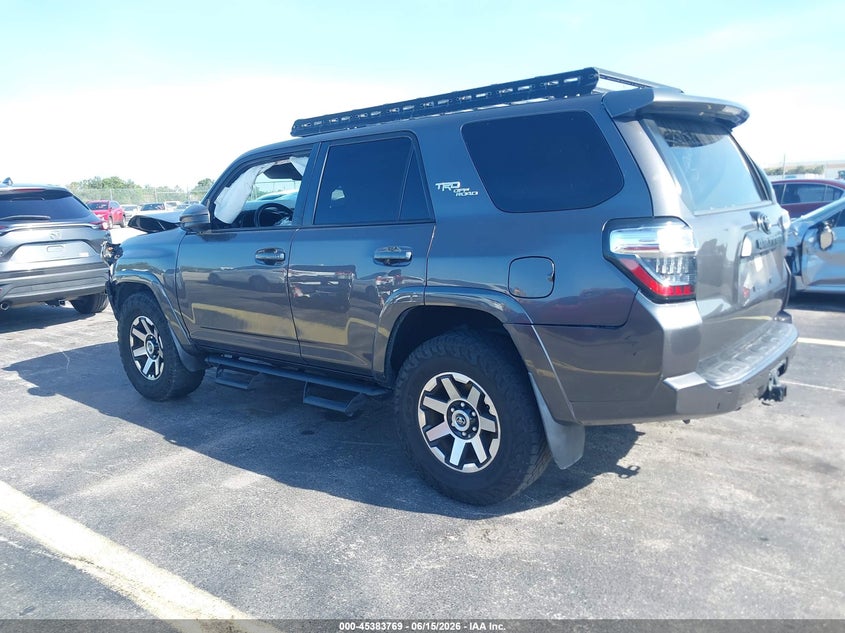 2019 Toyota 4runner VIN JTEBU5JR6K5652808 IAAI salvage auction — FRONT END, Salvage Title, sold $4,100 on 2026-07-30 (photo 3)