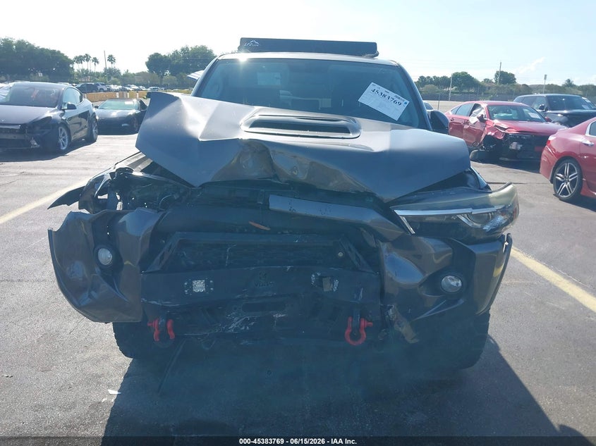2019 Toyota 4runner VIN JTEBU5JR6K5652808 IAAI salvage auction — FRONT END, Salvage Title, sold $4,100 on 2026-07-30 (photo 6)