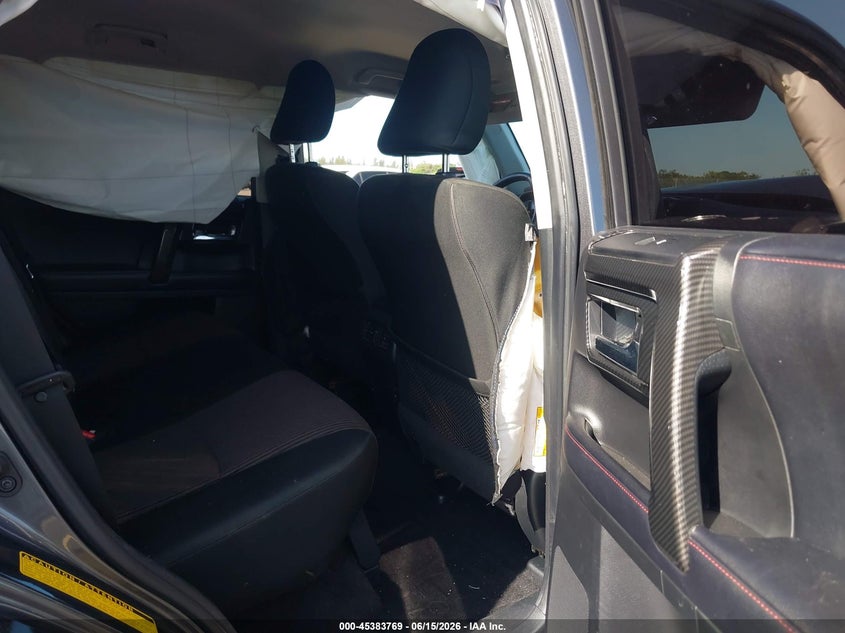 2019 Toyota 4runner VIN JTEBU5JR6K5652808 IAAI salvage auction — FRONT END, Salvage Title, sold $4,100 on 2026-07-30 (photo 8)