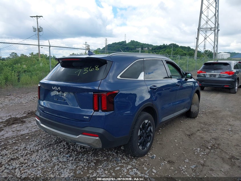 2024 Kia Sorento VIN 5XYRLDJC7RG297368 IAAI salvage auction — LEFT FRONT, Salvage (Pennsylvania), sold $10,300 on 2026-07-28 (photo 4)