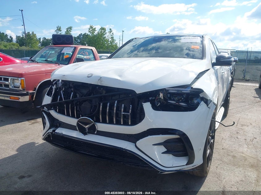 2025 Mercedes-benz Amg gle coupe VIN 4JGFD6BB6SB395319 IAAI salvage auction — FRONT END, Salvage Title, sold $8,600 on 2026-07-27 (photo 6)