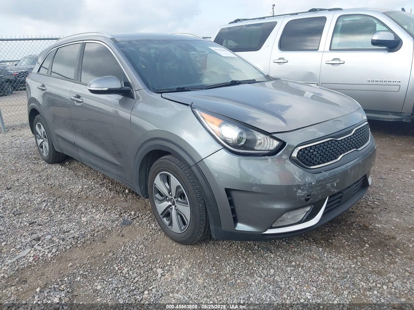 2018 Kia Niro VIN KNDCC3LC6J5124578 IAAI salvage auction — NORMAL WEAR, Original (Texas), sold $1,625 on 2026-07-28 (photo 1)