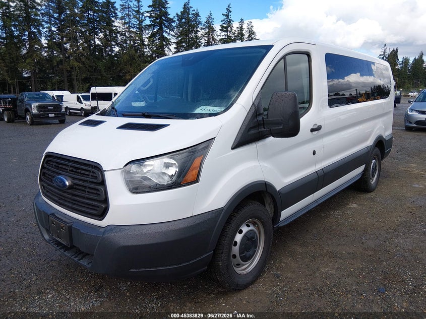 2017 Ford Transit 150 VIN 1FMZK1ZM1HKB32807 IAAI salvage auction — NORMAL WEAR, Sf97 (Washington), sold $10,100 on 2026-07-29 (photo 2)
