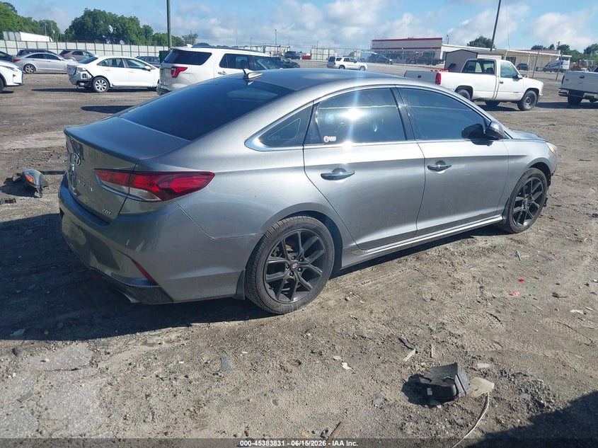 2018 Hyundai Sonata VIN 5NPE34AB0JH678742 IAAI salvage auction — FRONT END, Salvage (Georgia), sold $1,800 on 2026-07-23 (photo 4)