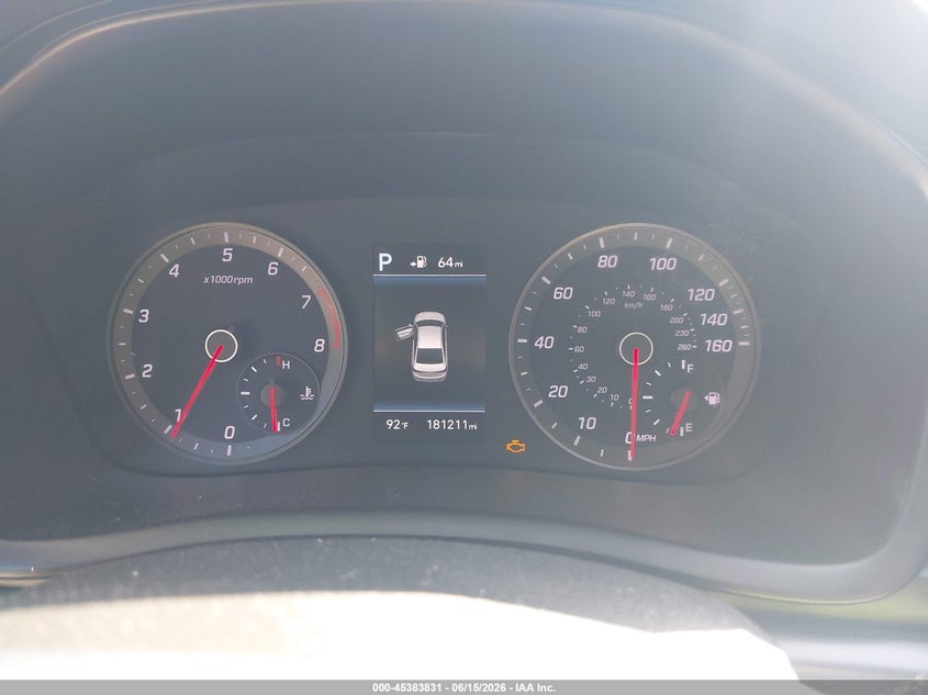 2018 Hyundai Sonata VIN 5NPE34AB0JH678742 IAAI salvage auction — FRONT END, Salvage (Georgia), sold $1,800 on 2026-07-23 (photo 7)