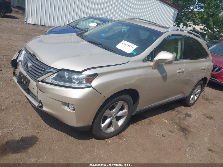 2015 Lexus Rx VIN 2T2BK1BA0FC283752 IAAI salvage auction — FRONT END, Salvage (Virginia), sold $5,000 on 2026-07-11 (photo 2)