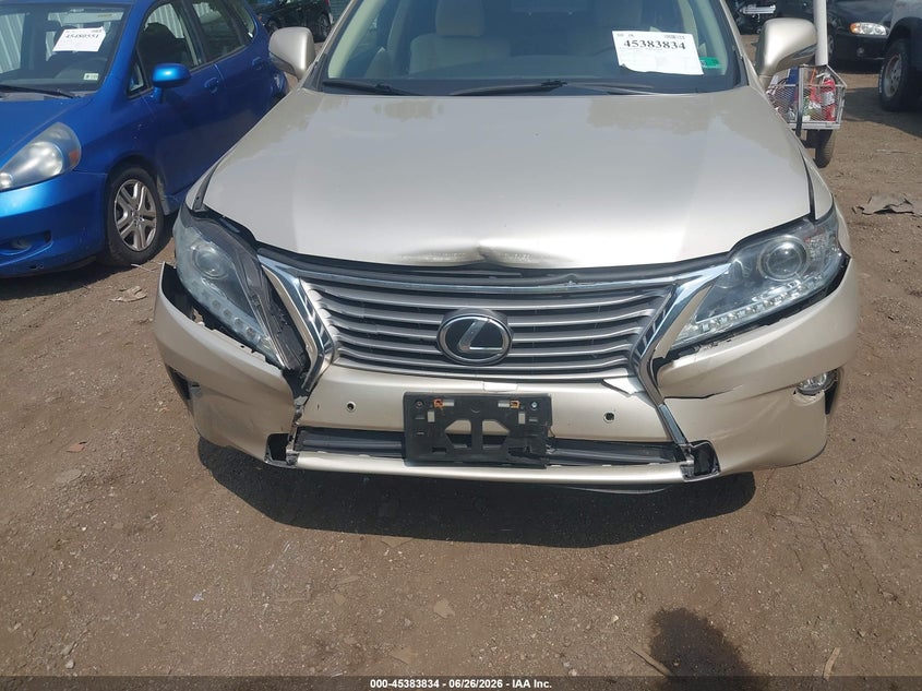 2015 Lexus Rx VIN 2T2BK1BA0FC283752 IAAI salvage auction — FRONT END, Salvage (Virginia), sold $5,000 on 2026-07-11 (photo 6)