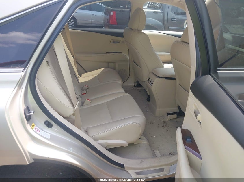 2015 Lexus Rx VIN 2T2BK1BA0FC283752 IAAI salvage auction — FRONT END, Salvage (Virginia), sold $5,000 on 2026-07-11 (photo 8)
