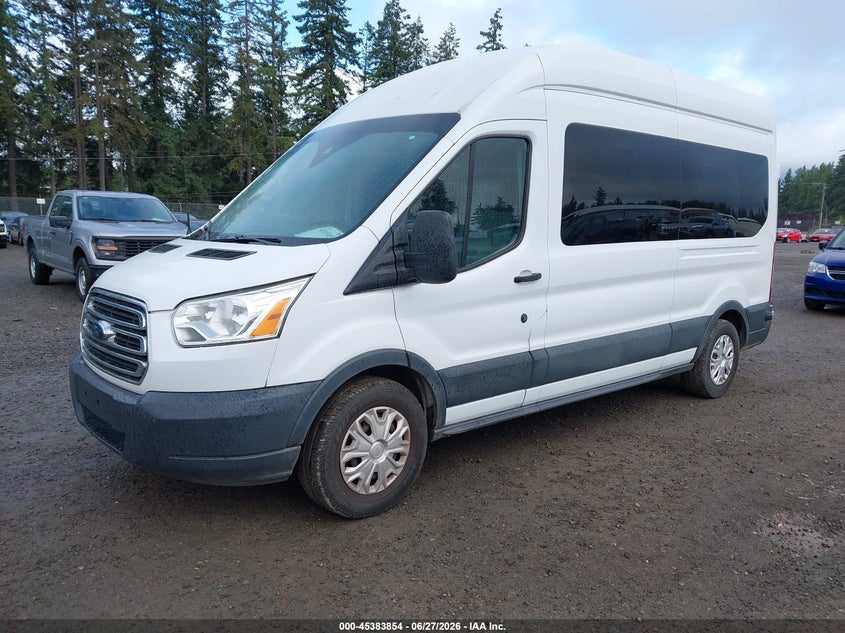 2015 Ford Transit-350 VIN 1FBZX2XM5FKB13757 IAAI salvage auction — NORMAL WEAR, Sf97 (Washington), sold $12,100 on 2026-07-29 (photo 2)