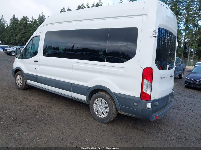2015 Ford Transit-350 VIN 1FBZX2XM5FKB13757 IAAI salvage auction — NORMAL WEAR, Sf97 (Washington), sold $12,100 on 2026-07-29 (photo 3)