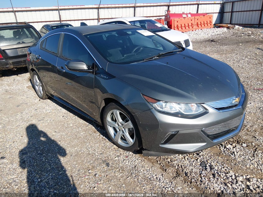 2017 Chevrolet Volt VIN 1G1RC6S58HU111581 IAAI salvage auction — NORMAL WEAR, Clear (Arkansas), sold $2,800 on 2026-07-09 (photo 1)