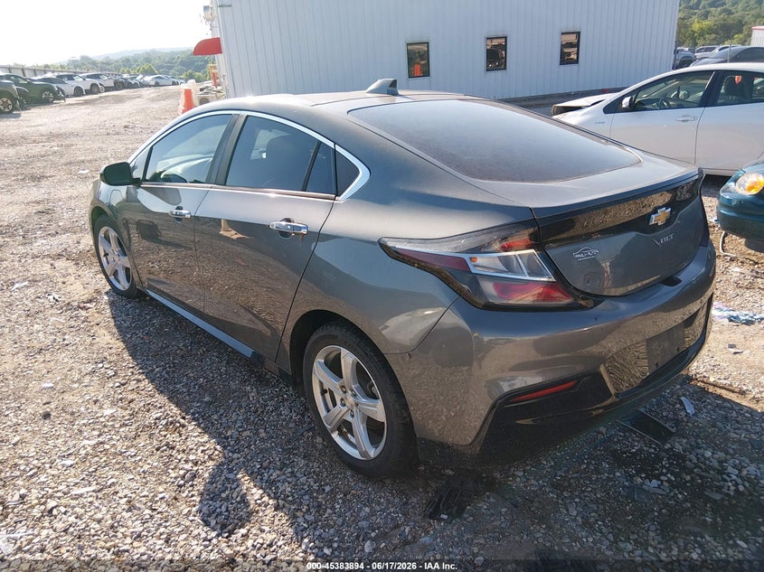 2017 Chevrolet Volt VIN 1G1RC6S58HU111581 IAAI salvage auction — NORMAL WEAR, Clear (Arkansas), sold $2,800 on 2026-07-09 (photo 3)