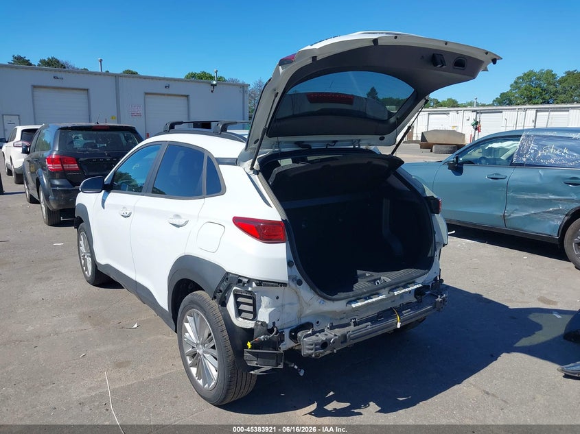 2020 Hyundai Kona VIN KM8K6CAAXLU480377 IAAI salvage auction — FRONT & REAR, Mv-907A (New York), sold $2,550 on 2026-07-14 (photo 3)