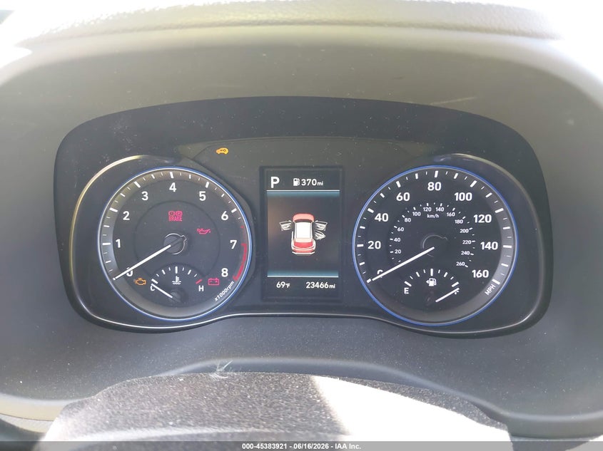 2020 Hyundai Kona VIN KM8K6CAAXLU480377 IAAI salvage auction — FRONT & REAR, Mv-907A (New York), sold $2,550 on 2026-07-14 (photo 7)