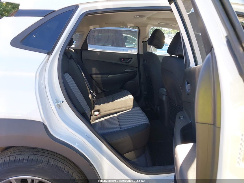 2020 Hyundai Kona VIN KM8K6CAAXLU480377 IAAI salvage auction — FRONT & REAR, Mv-907A (New York), sold $2,550 on 2026-07-14 (photo 8)