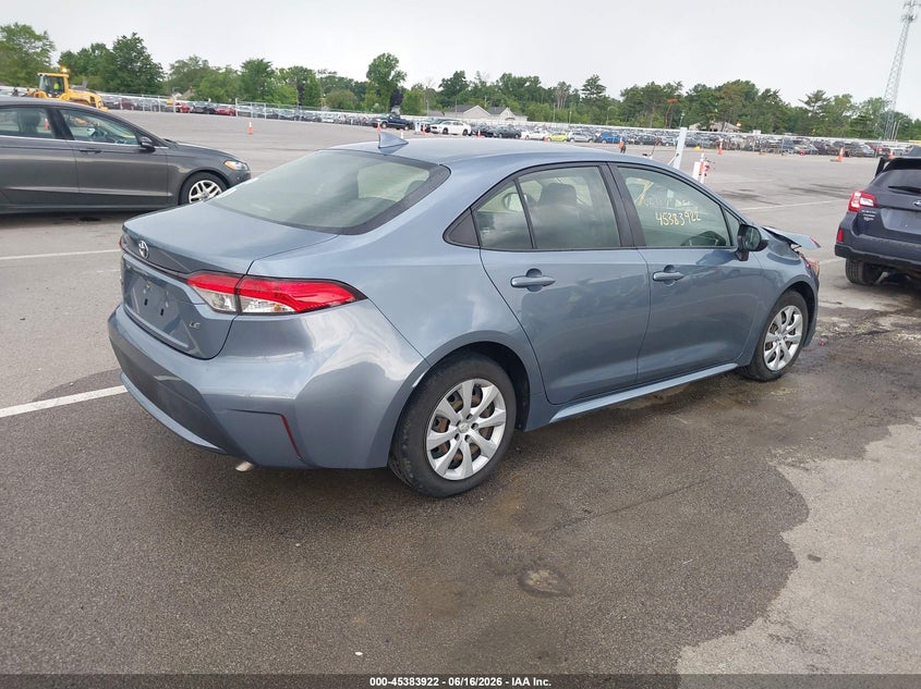 2021 Toyota Corolla VIN JTDEPMAE3MJ154995 IAAI salvage auction — FRONT END, Salvage (Indiana), sold $2,800 on 2026-07-15 (photo 4)