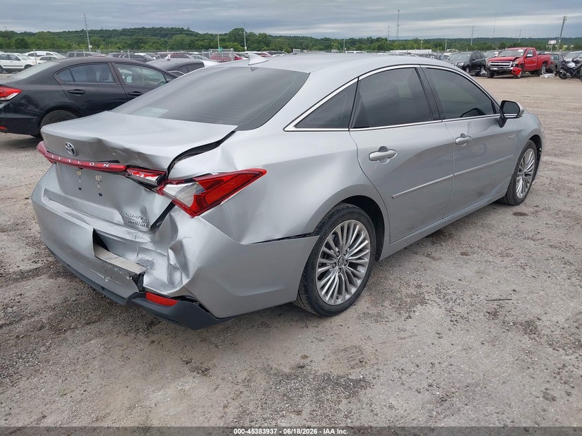 2020 Toyota Avalon VIN 4T1C21FB3LU016112 IAAI salvage auction — RIGHT REAR, Salvage (Oklahoma), sold $14,100 on 2026-07-14 (photo 4)