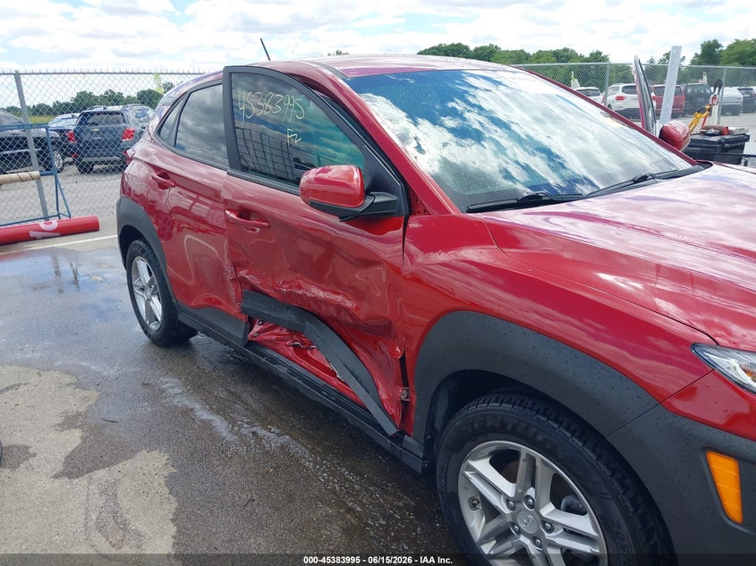 2020 Hyundai Kona VIN KM8K12AA4LU574845 IAAI salvage auction — RIGHT SIDE, Salvage (Indiana), sold $3,350 on 2026-07-17 (photo 6)