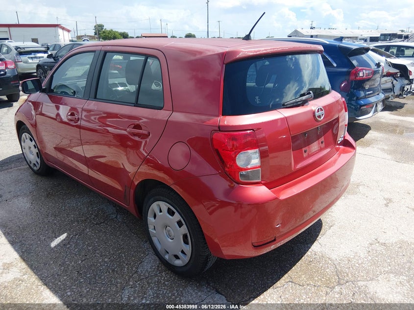 2008 Scion Xd VIN JTKKU10478J017818 IAAI salvage auction — NORMAL WEAR, Original (Texas), sold $975 on 2026-07-20 (photo 3)