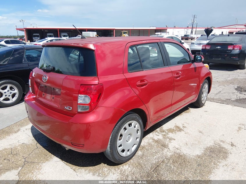 2008 Scion Xd VIN JTKKU10478J017818 IAAI salvage auction — NORMAL WEAR, Original (Texas), sold $975 on 2026-07-20 (photo 4)