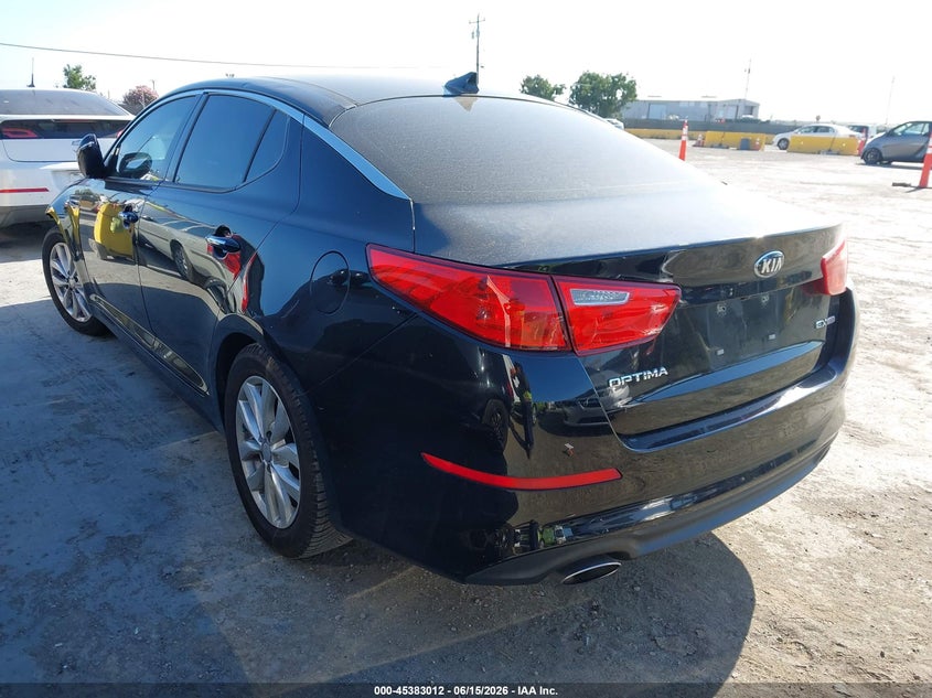 2014 Kia Optima VIN 5XXGN4A73EG321250 IAAI salvage auction — FRONT END, Salvage (California), sold $1,950 on 2026-07-16 (photo 3)