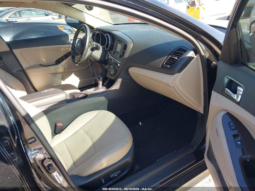 2014 Kia Optima VIN 5XXGN4A73EG321250 IAAI salvage auction — FRONT END, Salvage (California), sold $1,950 on 2026-07-16 (photo 5)