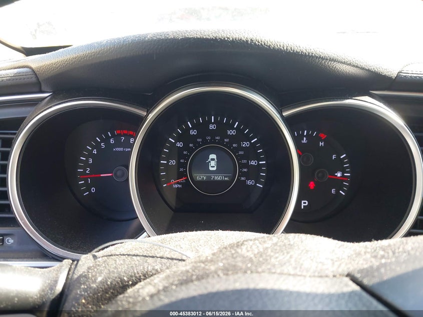 2014 Kia Optima VIN 5XXGN4A73EG321250 IAAI salvage auction — FRONT END, Salvage (California), sold $1,950 on 2026-07-16 (photo 7)