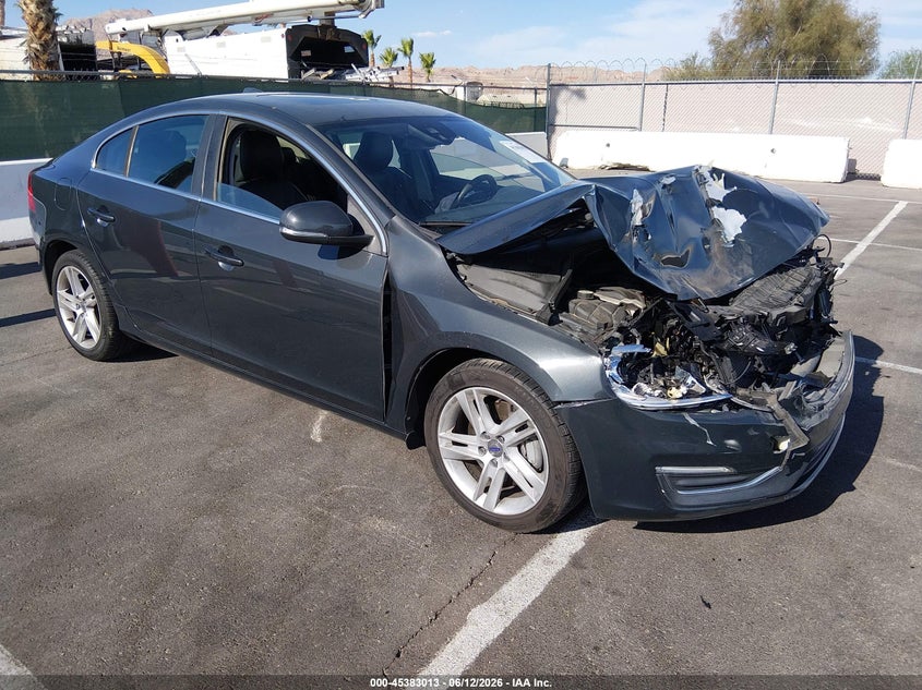 2014 Volvo S60 VIN YV1612FS4E1292761 IAAI salvage auction — FRONT END, Salvage (Nevada), sold $500 on 2026-07-12 (photo 1)