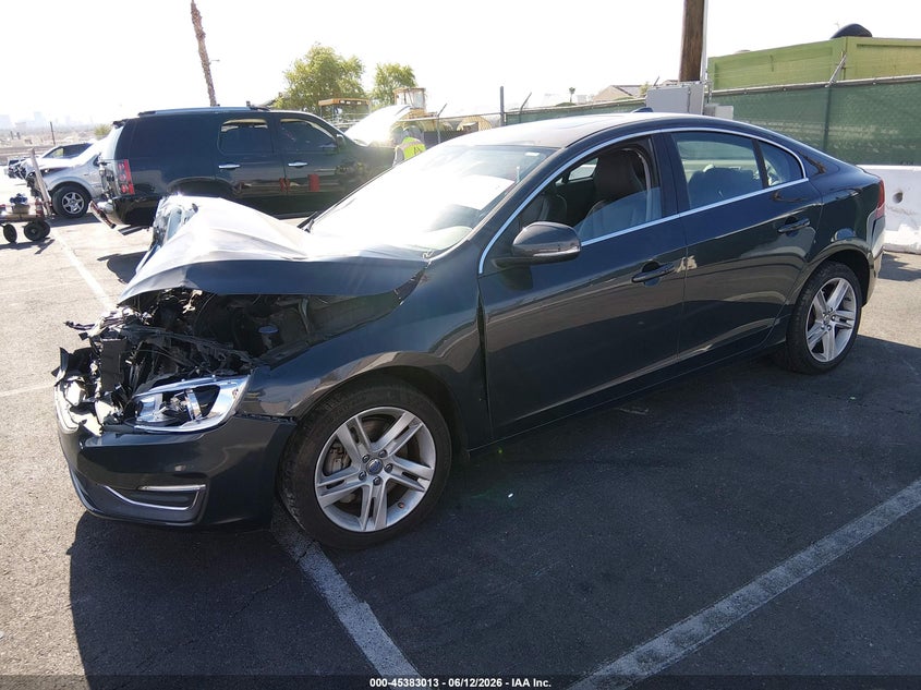 2014 Volvo S60 VIN YV1612FS4E1292761 IAAI salvage auction — FRONT END, Salvage (Nevada), sold $500 on 2026-07-12 (photo 2)