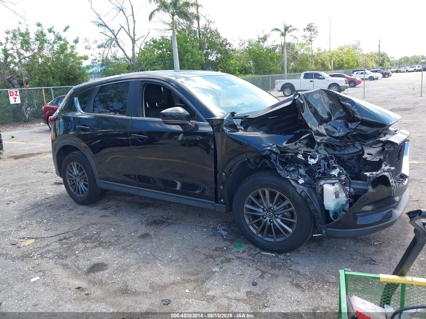2019 Mazda Cx-5 VIN JM3KFBBM1K1609699 IAAI salvage auction — FRONT END, Rebuildable (Florida), sold $3,900 on 2026-07-06 (photo 1)