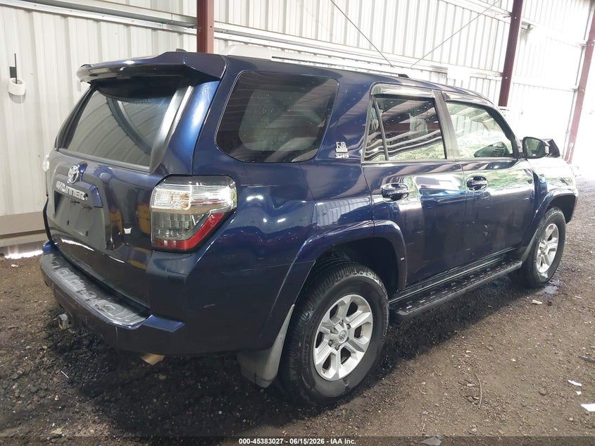 2016 Toyota 4runner VIN JTEBU5JR5G5405464 IAAI salvage auction — FRONT END, Salvage (Virginia), sold $9,150 on 2026-07-09 (photo 4)
