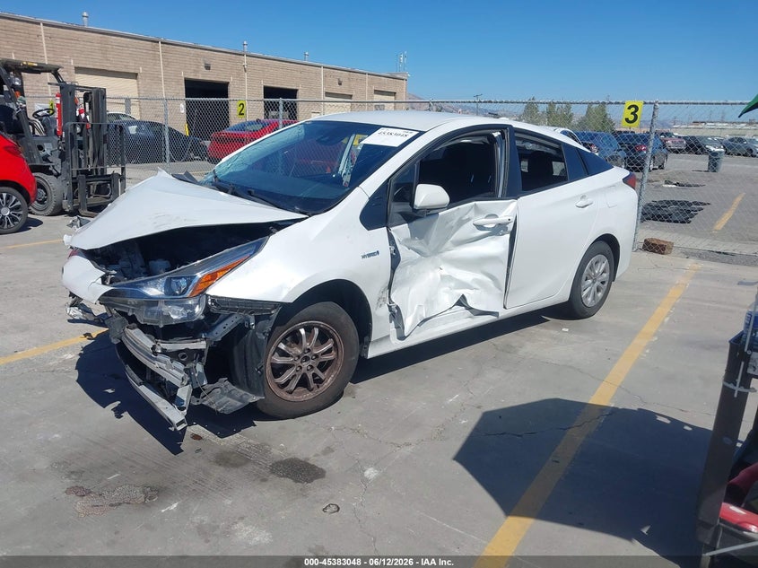 2022 Toyota Prius VIN JTDKAMFU9N3163579 IAAI salvage auction — ALL OVER, Salvage Title, sold $850 on 2026-07-29 (photo 2)