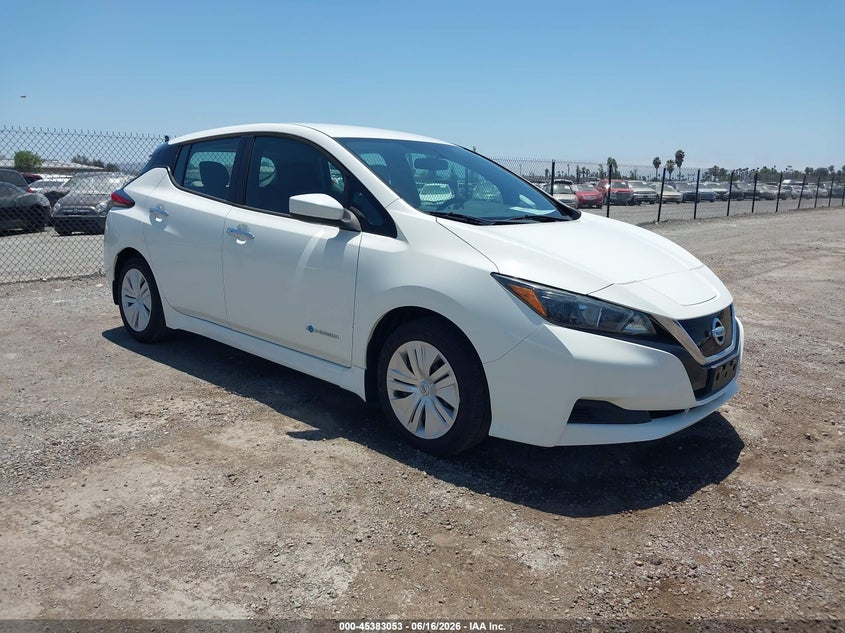 2019 Nissan Leaf VIN 1N4AZ1CP8KC314544 IAAI salvage auction — NORMAL WEAR, SF97 (California), sold $11,800 on 2026-07-28 (photo 1)