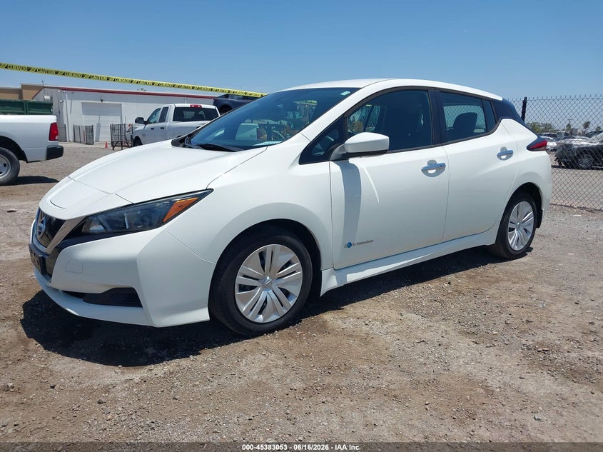 2019 Nissan Leaf VIN 1N4AZ1CP8KC314544 IAAI salvage auction — NORMAL WEAR, SF97 (California), sold $11,800 on 2026-07-28 (photo 2)