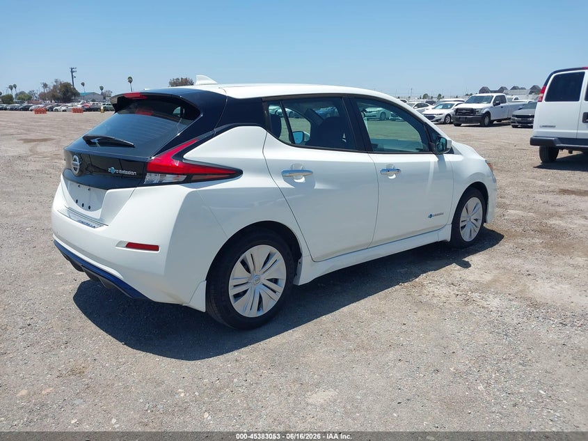 2019 Nissan Leaf VIN 1N4AZ1CP8KC314544 IAAI salvage auction — NORMAL WEAR, SF97 (California), sold $11,800 on 2026-07-28 (photo 4)