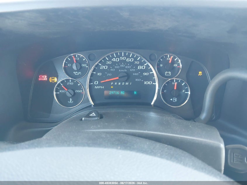 2019 Chevrolet Express 2500 VIN 1GAWGEFG7K1281338 IAAI salvage auction — LEFT SIDE, SF97 (California), sold $11,100 on 2026-07-29 (photo 7)