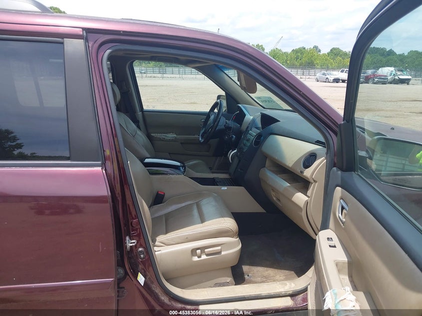 2011 Honda Pilot VIN 5FNYF4H52BB084237 IAAI salvage auction — NORMAL WEAR, Clear (Tennessee), sold $575 on 2026-07-09 (photo 5)