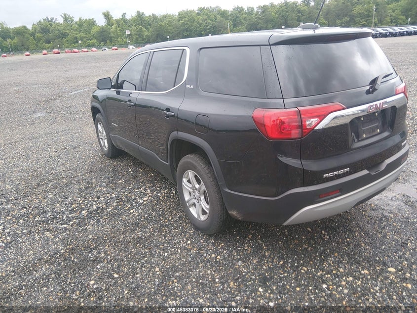 2019 Gmc Acadia VIN 1GKKNRLAXKZ263098 IAAI salvage auction — NORMAL WEAR, Sf97 (Maryland), sold $9,050 on 2026-08-18 (photo 3)