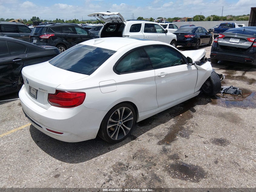 2018 BMW 2er VIN WBA2J1C53JVB98550 IAAI salvage auction — FRONT END, Salvage Title, sold $1,300 on 2026-08-19 (photo 4)