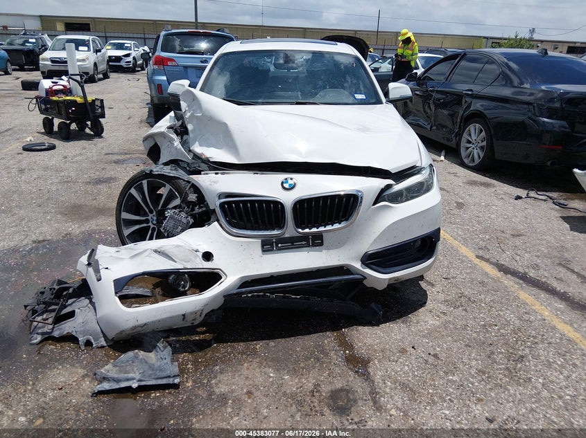 2018 BMW 2er VIN WBA2J1C53JVB98550 IAAI salvage auction — FRONT END, Salvage Title, sold $1,300 on 2026-08-19 (photo 6)