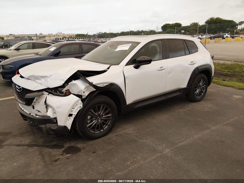 2026 Mazda Cx-50 VIN 7MMVABBL3TN486056 IAAI salvage auction — LEFT FRONT, Rebuildable (Florida), sold $7,300 on 2026-07-30 (photo 2)