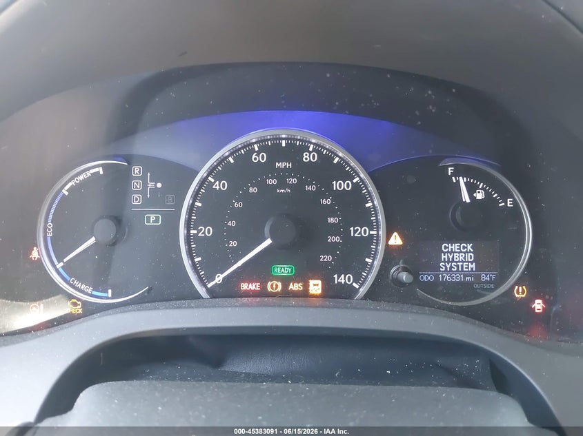 2012 Lexus Ct VIN JTHKD5BH0C2078220 IAAI salvage auction — RIGHT FRONT, Salvage (California), sold $1,950 on 2026-07-15 (photo 7)