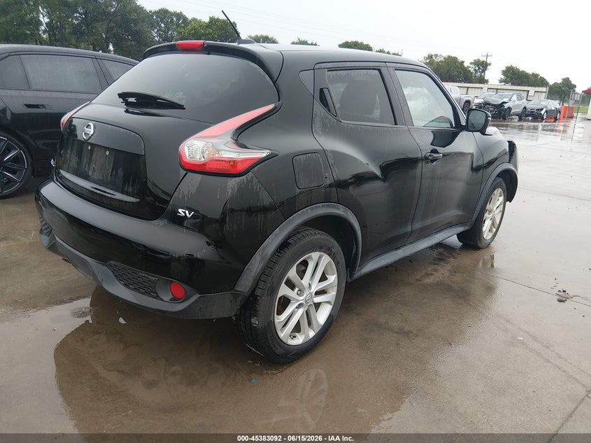 2016 Nissan Juke VIN JN8AF5MR6GT602455 IAAI salvage auction — FRONT END, Salvage (Texas), sold $1,150 on 2026-07-07 (photo 4)